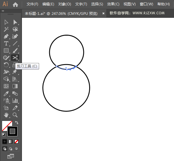 会员中心图标用AI绘制的方法