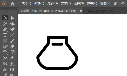 裙子app标识用AI绘制的方法