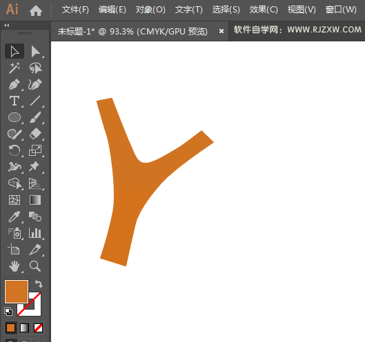 怎么用AI设计卡通快乐英语标志