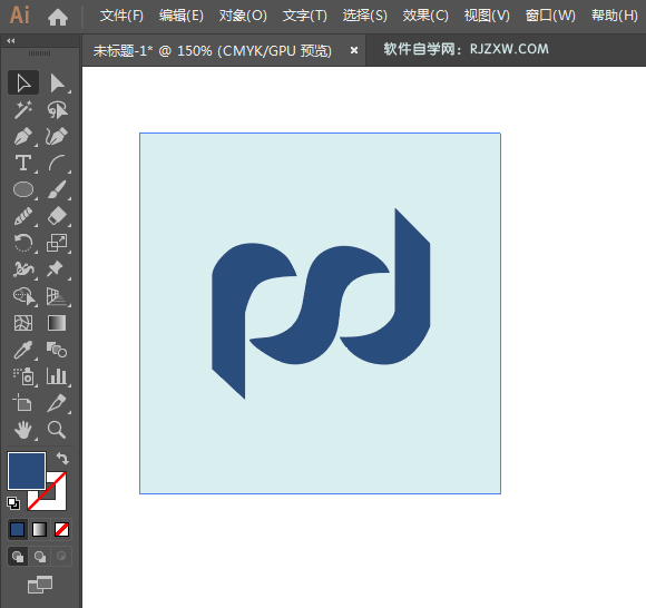ai怎么画浦发银行LOGO