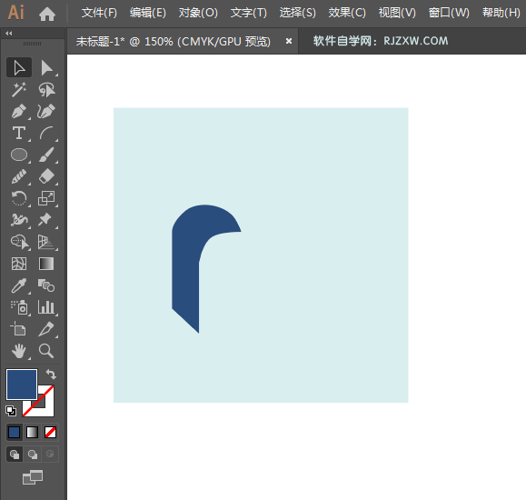 ai怎么画浦发银行LOGO