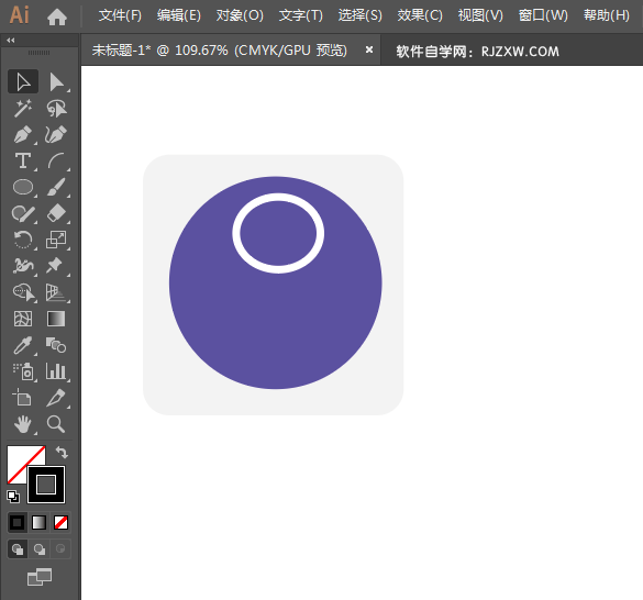 ai绘制购物袋标识的方法与步骤