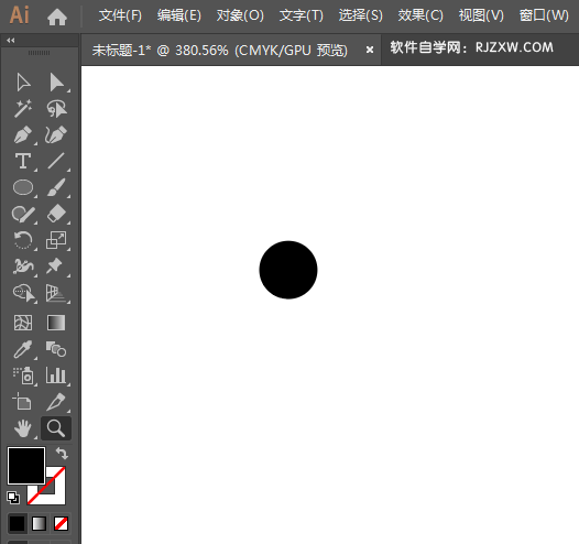 ai制作摔跤标识的方法与步骤