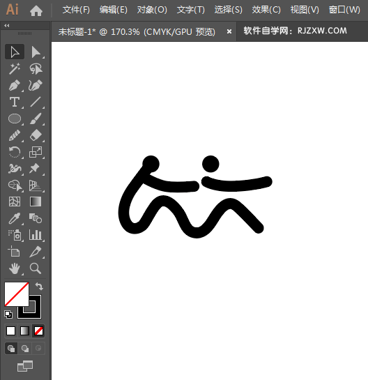 ai制作赛艇标识的方法与步骤