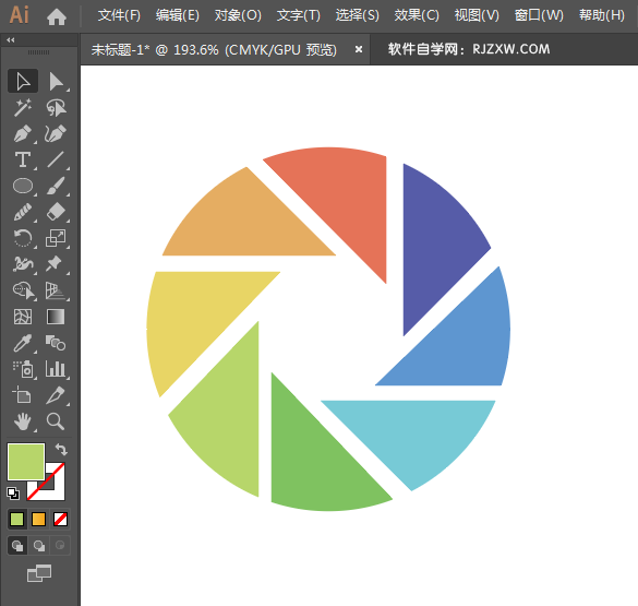 ai如何画朋友图图标
