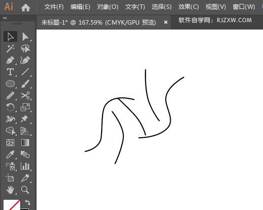 ai怎么绘制柔道标志动作图片