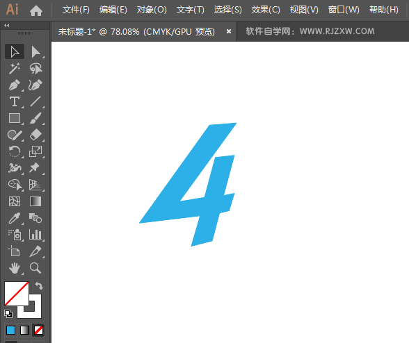 ai怎么设计一个4g信号图标