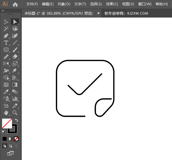 ai怎么设计正式发票APP图标