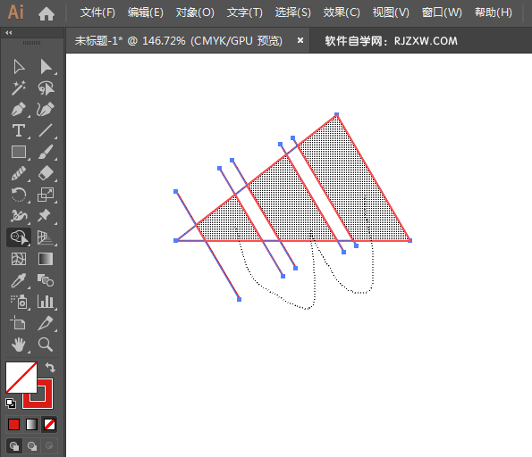 ai怎么设计adidas阿迪达斯商标