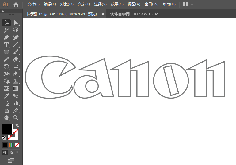 佳能标志CANON设计