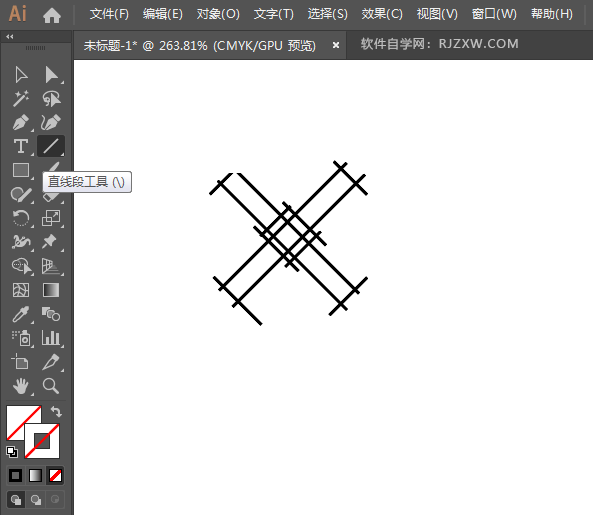 ai怎么绘制佳能DIGITAL IXUS标志