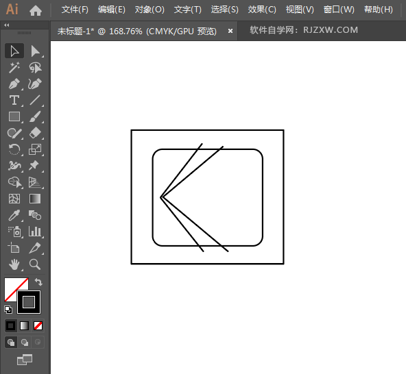 ai怎么设计Kodak标志矢量图