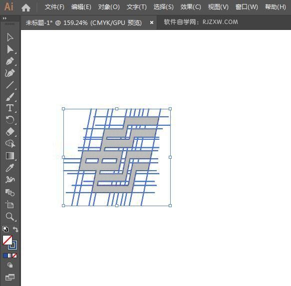 用ai简单设计中国邮政标志教程