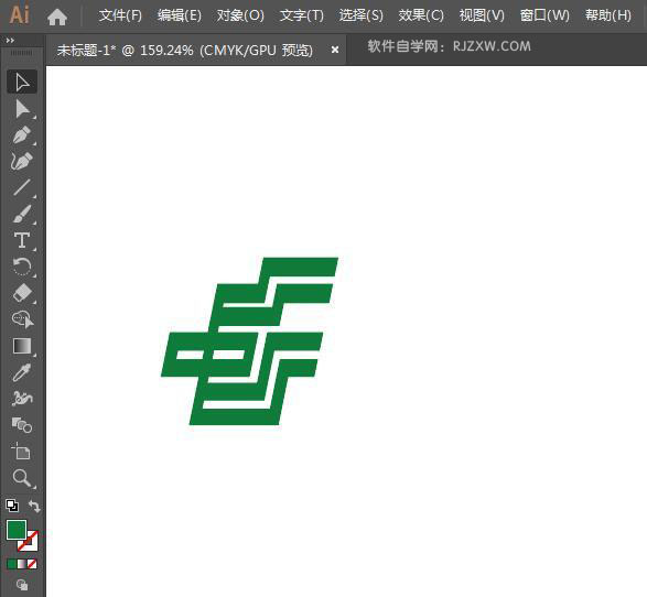 用ai简单设计中国邮政标志教程