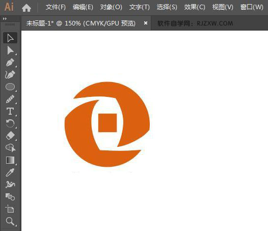 ai设计郑州银行LOGO矢量图教程