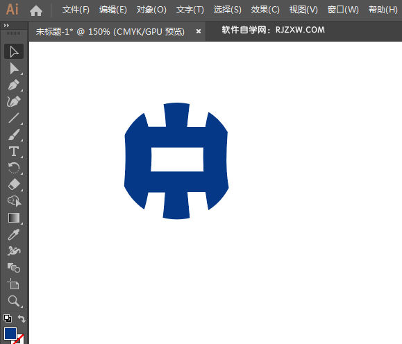 ai设计中原银行LOGO矢量图教程
