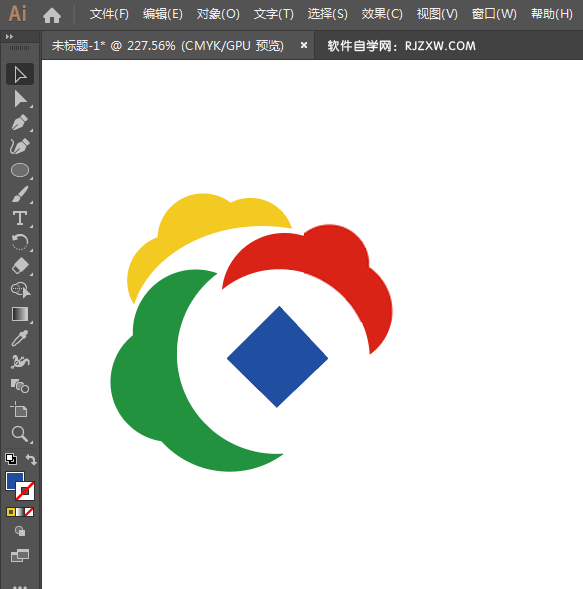 ai怎么设计重庆银行矢量LOGO