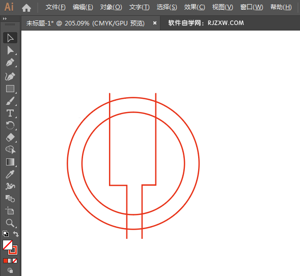 ai怎么设计农业银行矢量LOGO