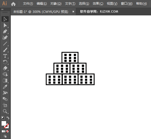 ai怎么设计禁止堆物图标