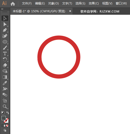 ai怎么画停车检查标志