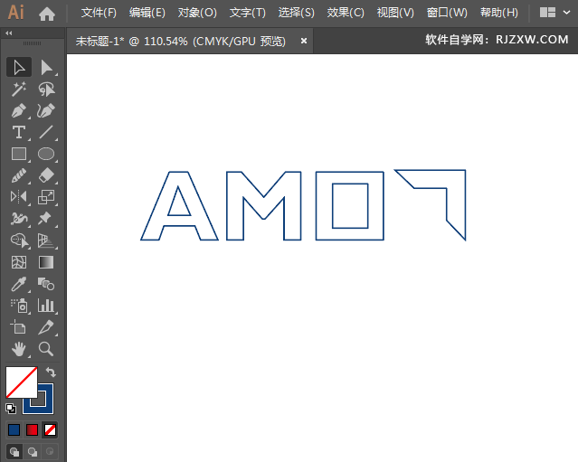 ai怎么设计AMD标志