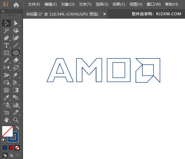 ai怎么设计AMD标志