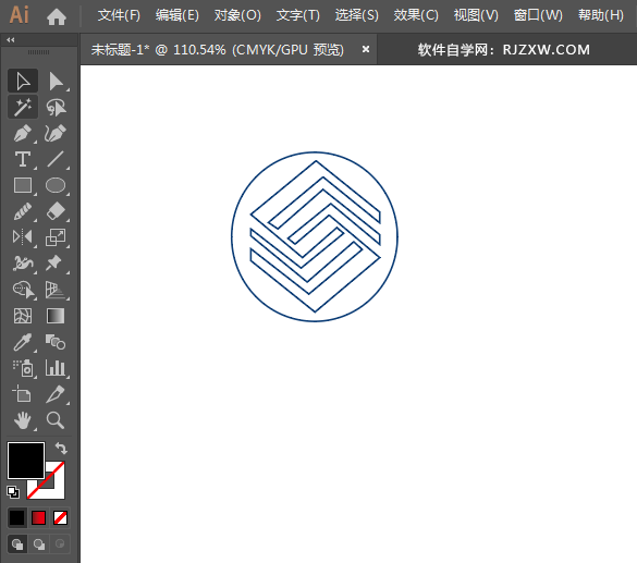 ai怎么设计中国移动标志