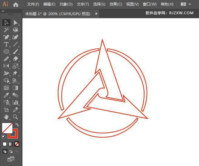 ai怎么设计三一重工标志