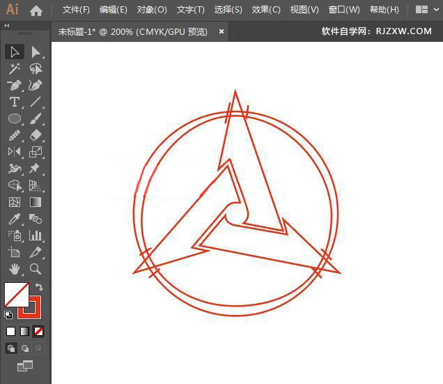 ai怎么设计三一重工标志