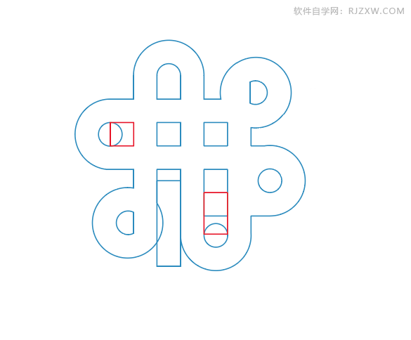 ai怎么画中国联通图标