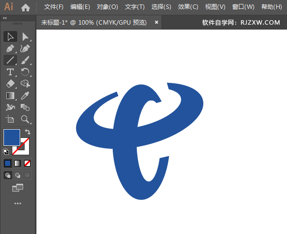 ai怎么画电信图标矢量图