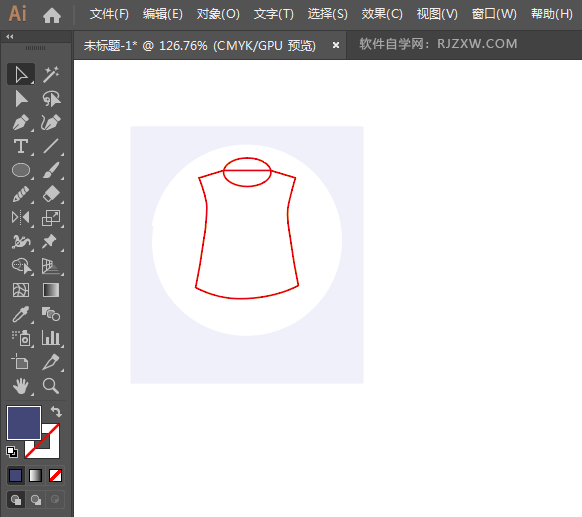 ai怎么设计加大码衣服
