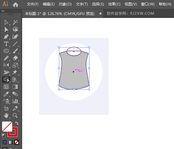 ai怎么设计加大码衣服
