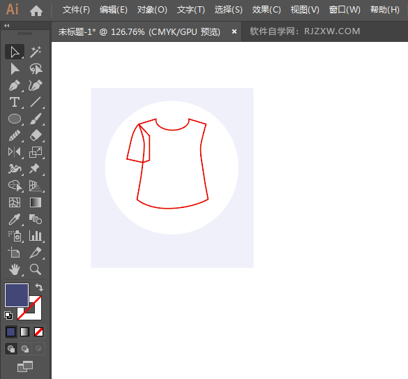 ai怎么设计加大码衣服