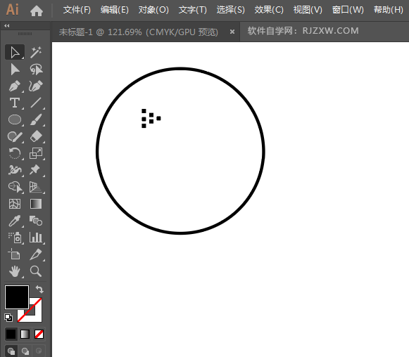 ai怎么画深度保洁标志