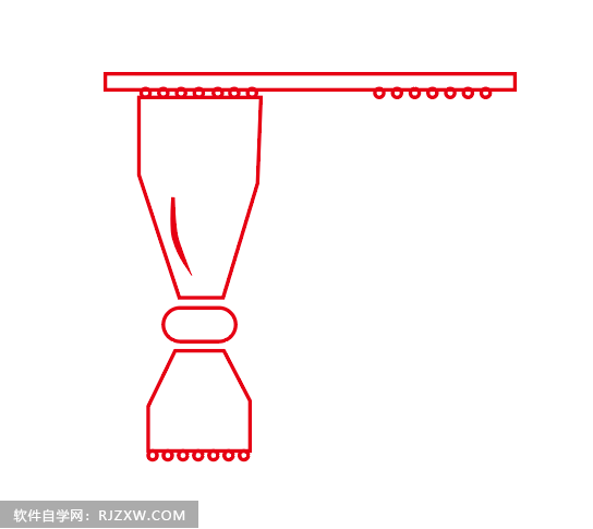 ai怎么设计窗帘清洗图标