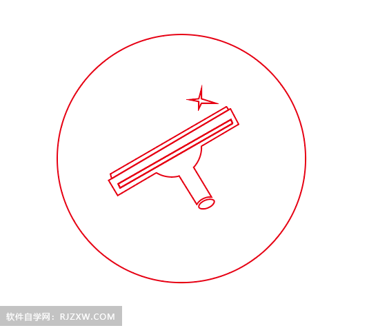 ai怎么设计专业擦玻璃的标志