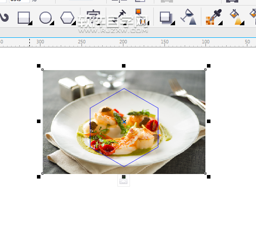 cdr怎么编辑图框内容