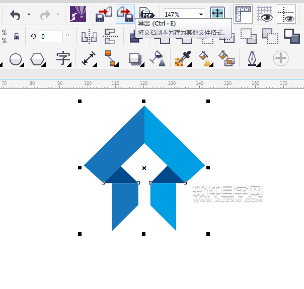cdr怎么转出有图层的PSD格式