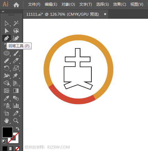 ai怎么设计不一样的支付宝图标
