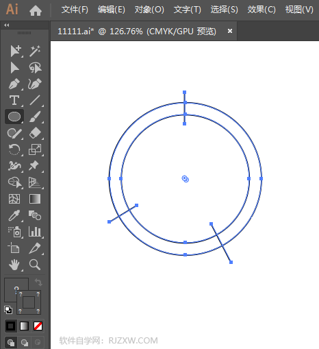 ai怎么画应用中心图标