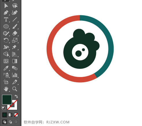 ai怎么画新浪微博图标