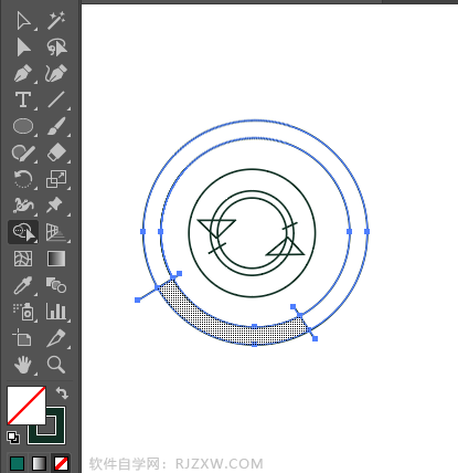 ai怎么画系统升级图标