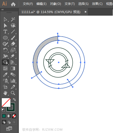 ai怎么画系统升级图标