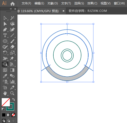 ai怎么画相机图标