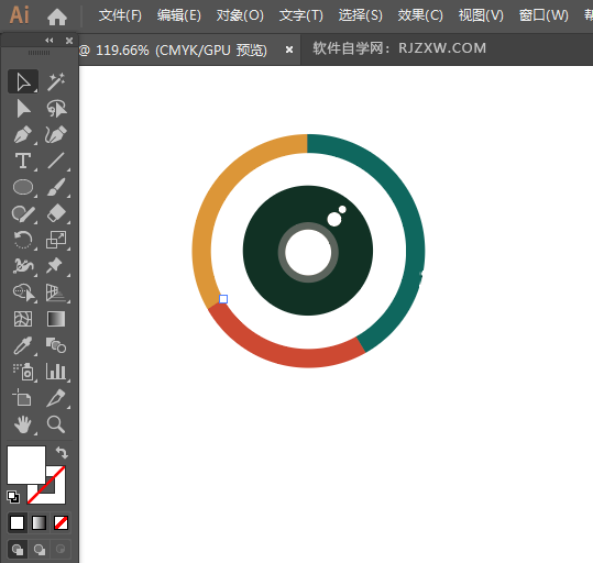 ai怎么画相机图标