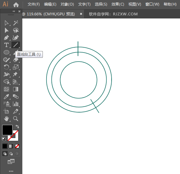 ai怎么画下载图标