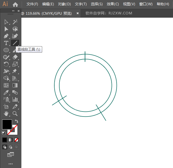 ai怎么画图库图标