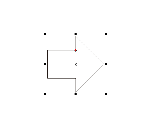 cdr怎么画右箭头