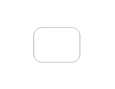 cdr矩形直角转为圆角